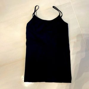 2 Tanks-Spandex adjustable strap tank with built in bra - no underwire.